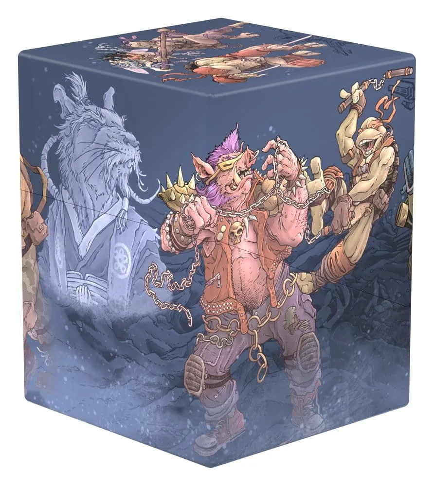 Ultimate Guard RTE Boulder 100+ Magic: The Gathering | Teenage Mutant Ninja Turtles (76 x 75 x 98.5 mm) - Technodrome Battle